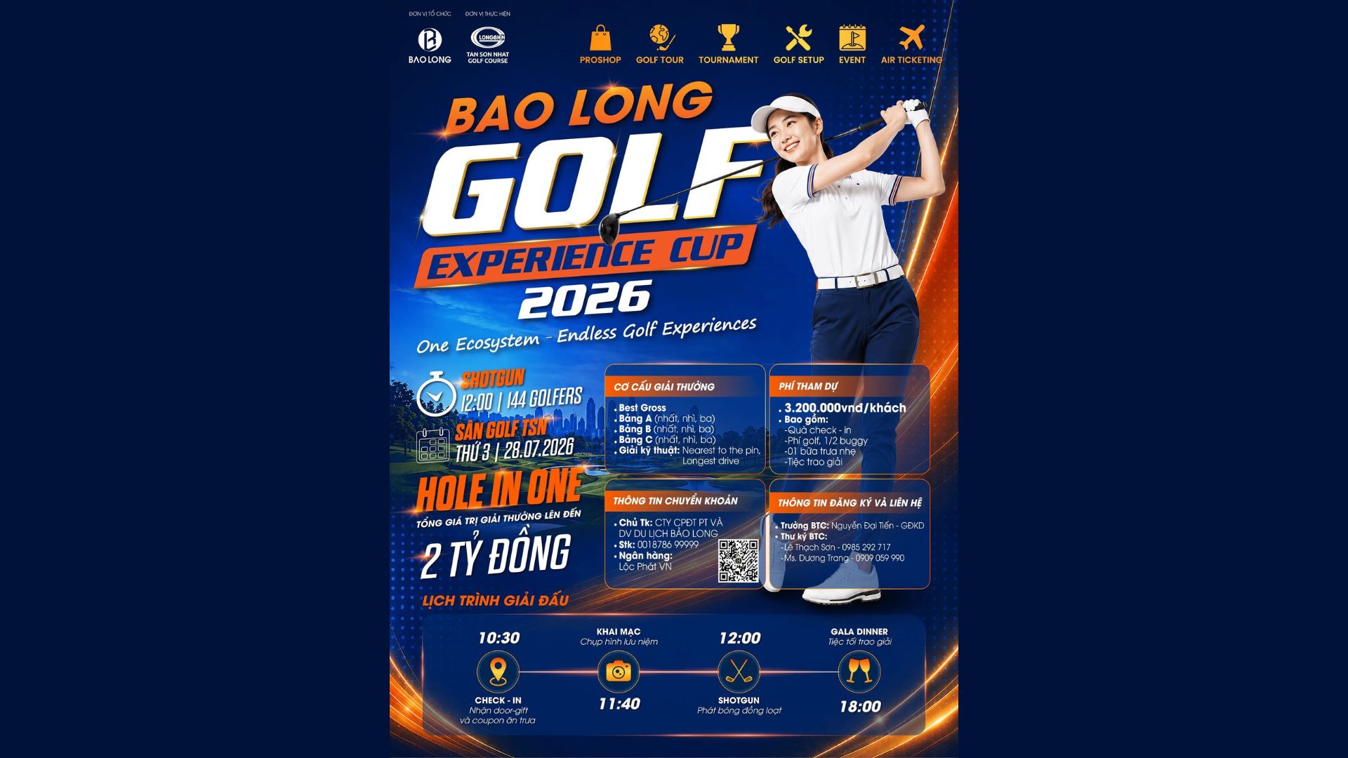 ✨ BAO LONG GOLF EXPERIENCE CUP 2026 ✨ One Ecosystem • Endless Golf Experiences