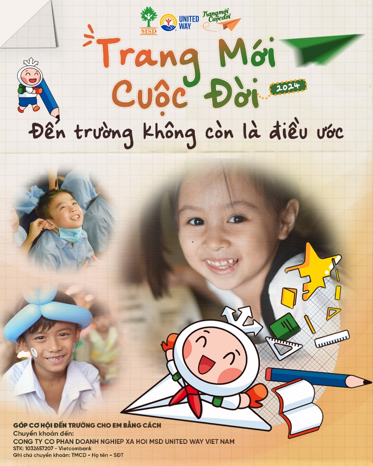 SỰ KIỆN TRI ÂN 10 NĂM DỰ ÁN TRANG MỚI CUỘC ĐỜI ĐẾN TRƯỜNG KHÔNG CÒN LÀ ĐIỀU ƯỚC 2024