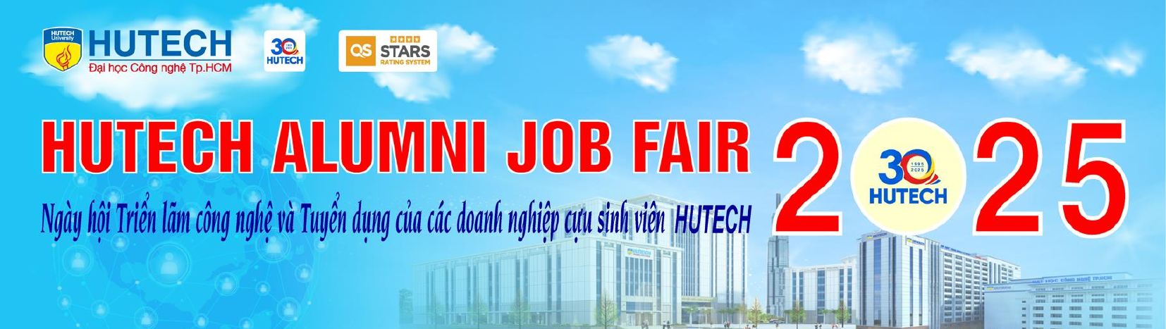 HUTECH Alumni Job Fair 2025: Cơ Hội Nghề Nghiệp Đỉnh Cao Đang Chờ Đón Bạn!