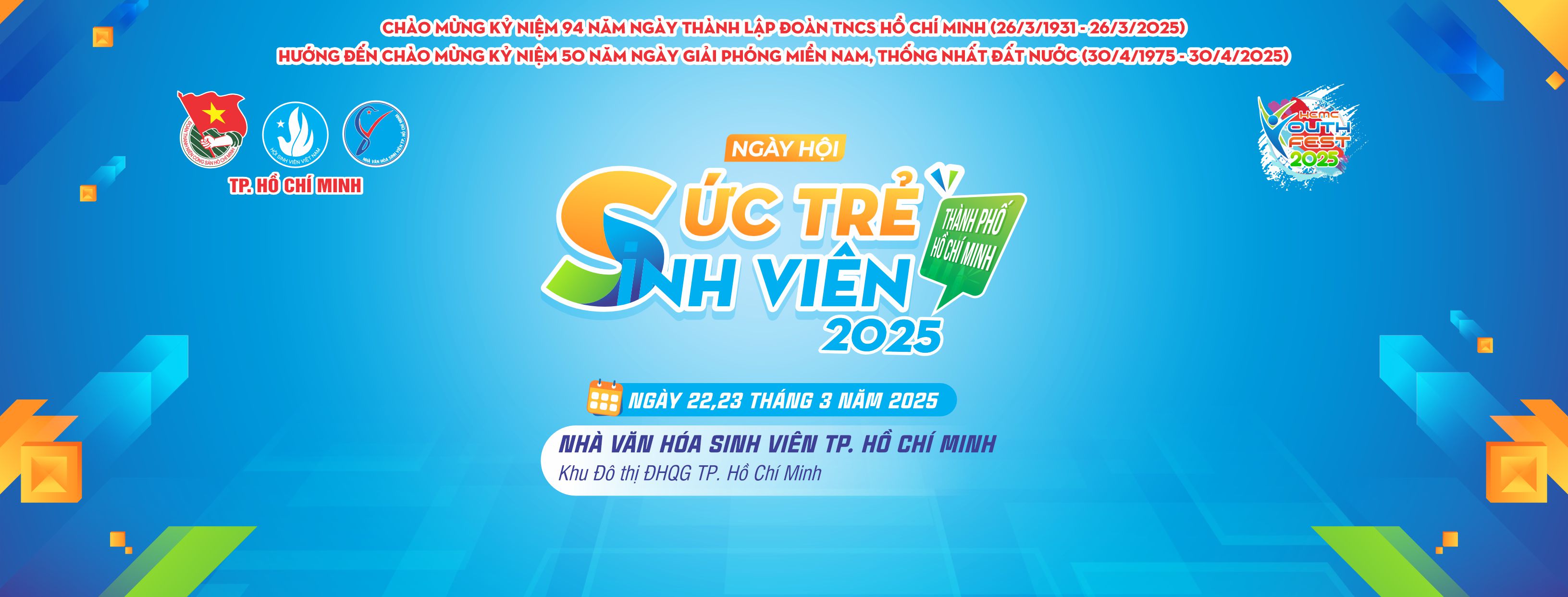 NGÀY HỘI SỨC TRẺ SINH VIÊN TP. HỒ CHÍ MINH 2025 - SỰ KIỆN ĐÁNG MONG ĐỢI DÀNH CHO GIỚI TRẺ